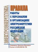 Правила работы с персоналом в организациях электроэнергетики Российской Федерации