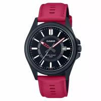 Наручные часы CASIO Collection MTP-E700BL-1E, красный, черный