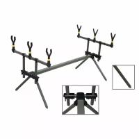 Подставка для удилищ BUSHIDO ROD POD на 3 удилища, 85см, цвет-хаки в чехле