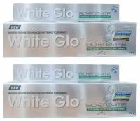 White Glo Зубная паста Биоэнзим, отбеливающая, 100 мл, 2 шт