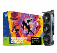 Видеокарта ZOTAC Gaming GeForce RTX 4070 Ti AMP AIRO Spider-Man 12GB 192BIT GDDR6X