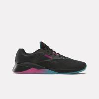 Кроссовки Reebok Nano X4, размер 11 US, черный, голубой