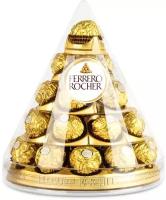 Конфеты Ferrero Rocher, молочный шоколад и лесной орех, 28 шт, 350г