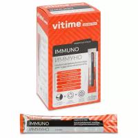 VITime Aquastick Immuno/ Витайм Аквастик Иммунно сбалансированный комплекс для поддержания иммунитета.15 стиков по 10мл