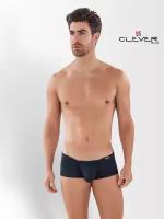 Мужские трусы хипсы черные Clever Moda CLEVER LATIN BOXER 087211 L (48)