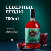 Сироп для кофе и коктейлей, десертов и выпечки Herbarista, Северные Ягоды Tundra Berries Elixir, 700 мл