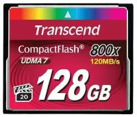 Карта памяти Transcend 128GB CompctFlash 800X TS128GCF800