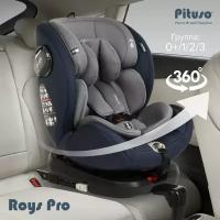 Автокресло Pituso Roys Pro для детей группы 0+/1/2/3 0-36 кг Jeans/Джинс