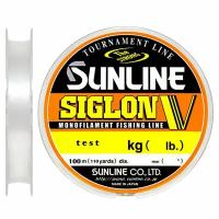 Леска Sunline Siglon V NEW 100м 0.128mm 1.5кг/3lb