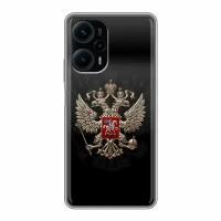 Дизайнерский силиконовый чехол для Сяоми Редми Ноут 12 Турбо / Xiaomi RedMi Note 12 Turbo Герб России