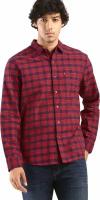 Рубашка Levis LEVIS CHECKED SHIRT WITH PATCH POCKET M для мужчин