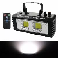 Светомузыка / Cветодиодный стробоскоп LED Strobe 40W IR с пультом