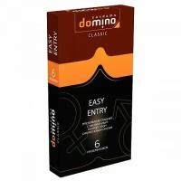 Презервативы DOMINO Classic Easy Entry с обильной смазкой 6 шт