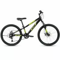 Велосипед 24 FORWARD ALTAIR Алюминий D (DISK) (7-ск.), рама 11, черный/ зеленый