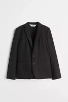 Пиджак H&M для мальчиков, цвет Черный; размер 134