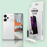 Защитное стекло Curved Glass для Xiaomi Redmi 13 Pro + UV