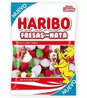 Мармелад Haribo клубника со сливками 100г