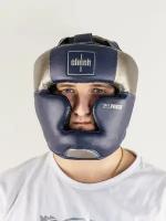 C148 Шлем боксерский Clinch Punch 2.0 Full Face темносине-бронзовый (S)