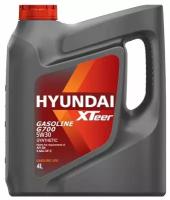 Полусинтетическое моторное масло HYUNDAI XTeer Gasoline G700 5W-30, 4 л, 1 шт