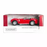 Машинка Kinsmart Shelby Cobra 427 sc 1965 1:32 (красная), арт. КТ5322/1