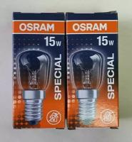 Лампа накаливания РН 15вт T26/57 230в E14 CL Osram SPECIAL(для швейных машин, холодильников, для солевой лампы)
