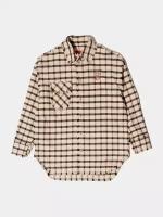 Рубашка Red September Flannel Logo Sand, Песочный, S