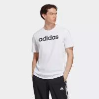 Футболка adidas, размер 2XL, белый