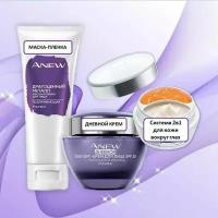 Набор для лица Avon Anew Лифтинг-эффект 3 средства (дгм)