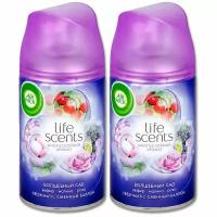 Сменный баллон для освежителя воздуха AirWick Freshmatic Life Scents "Сказочный сад", 250 мл, 2 шт