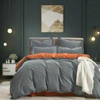 Комплект постельного белья Sofi De Marko Ахиллес 1,5 - спальный,синее