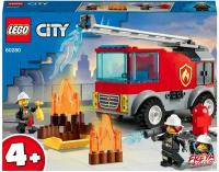 Конструктор LEGO City Fire 60280 Пожарная машина с лестницей, 88 дет