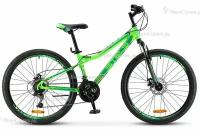 Горный велосипед Stels Navigator 510 MD V010 (2023) 14" Сине-зеленый