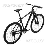 Велосипед RASKAT 18'' AL18-GDB-291, алюминий, черный