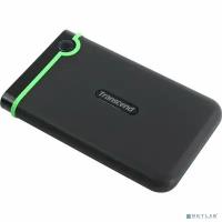 Внешний жесткий диск Transcend StoreJet 2Tb, черно-зелёный (TS2TSJ25M3S)