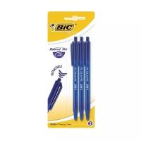 BIC Набор шариковых ручек Round Stic Clic, 0.32 мм (926374), 3 шт