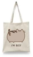 Сумка-шоппер СувенирShop Персонаж "Pusheen Cat / Кот Пушин" Бежевая