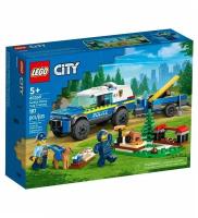 Конструктор LEGO City 60369 Дрессировка собак мобильной полиции