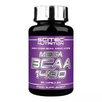 BCAA Scitec Nutrition MEGA BCAA 1400 (90 капсул)