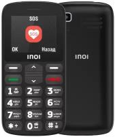 Сотовый телефон INOI 107B черный (2*SIM, 2", 128х160, 800 мАч, 0,1Мп, FM, BT)