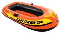 INTEX Лодка Explorer 200, 2 местная, 185 х 94 х 41 см, от 6 лет, до 95 кг, 58330NP INTEX