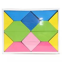 Кубики Томик Цветные треугольники 6677