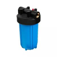 Корпус для фильтра магистральный встраиваемый UNIPUMP CFC-10BB02 голубой 1"