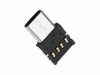 Переходник OTG USB на USB Type-С для подключения USB устройств к смартфонам, планшетам и ноутбукам