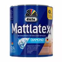 Краска моющаяся Dufa Mattlatex RD100 база 3 бесцветная 0,9 л