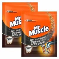 Средство для прочиcтки труб Mr. Muscle, гранулы, 70г - 2 шт