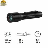 Фонарь ручной Led Lenser P5 Core, 150лм, черный, 502599