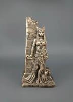 Бастет, статуэтка, Богиня Египта, жидкий камень, патина "Бронза"