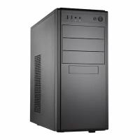 Case Foxline FL-886-FL500S-U32 ATX case, black, w/PSU 500W 12cm, w/2xUSB3.0, w/ pwr cord, w/o FAN