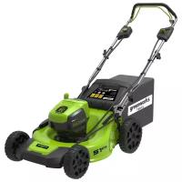 Газонокосилка самоходная Greenworks GD60LM51SP 60V 2514307 (51 см) бесщеточная аккумуляторная без аккумулятора и зарядного устройства