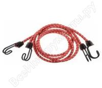 STAYER 60 см, d 8 мм, c двойным стальным крюком, 2 шт, резиновый, крепежный шнур, Professional (40506-060)
